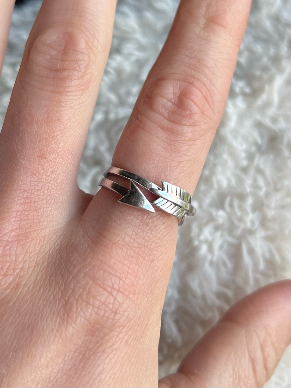 Silver Arrow Ring